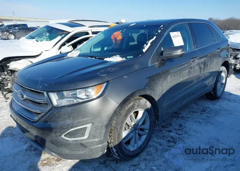2016 Ford Edge Sel из США, поврежденный, VIN 2FMPK4J89GBB10568